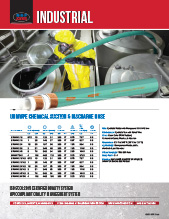 UHM Chemical suction & discharge hose spec sheet