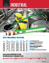 XLPE x-line chemical 260 psi hose product spec sheet thumbnail